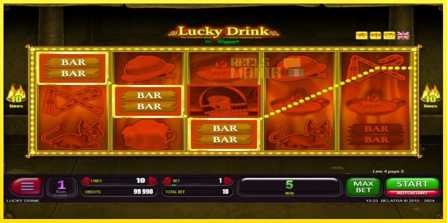 Riktiga pengar med en spelautomat Lucky Drink In Egypt, bild 2