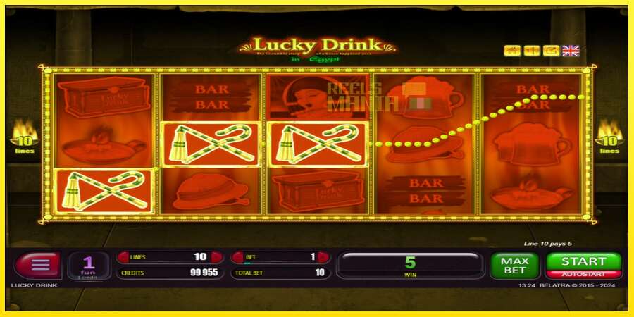 Riktiga pengar med en spelautomat Lucky Drink In Egypt, bild 3