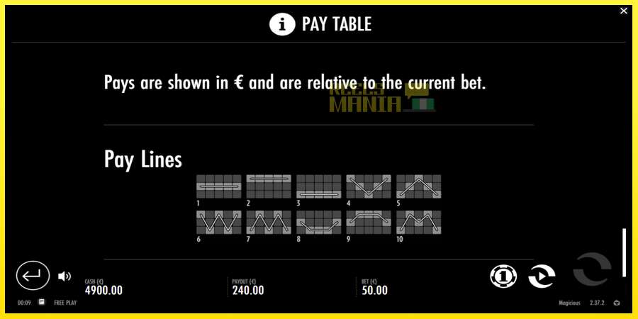 Riktiga pengar med en spelautomat Magicious, bild 7