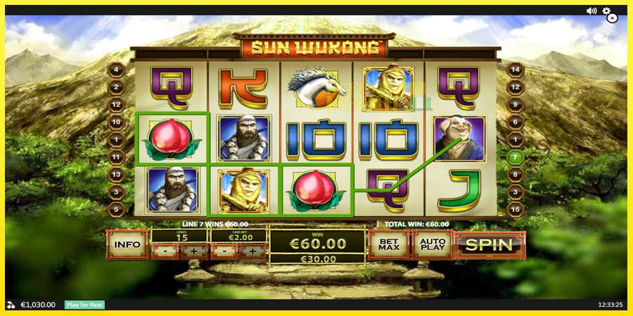 Riktiga pengar med en spelautomat Sun Wukong, bild 2