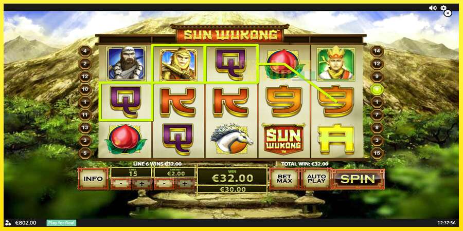 Riktiga pengar med en spelautomat Sun Wukong, bild 4