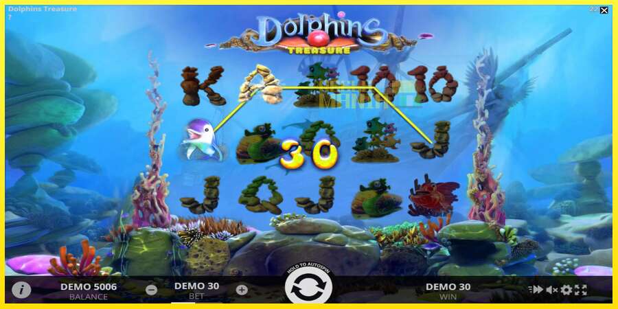 Riktiga pengar med en spelautomat Dolphins Treasure, bild 3