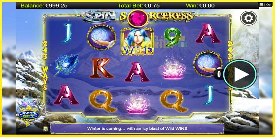 Riktiga pengar med en spelautomat Spin Sorceress, bild 2