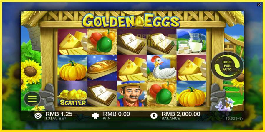 Riktiga pengar med en spelautomat Golden Eggs, bild 2