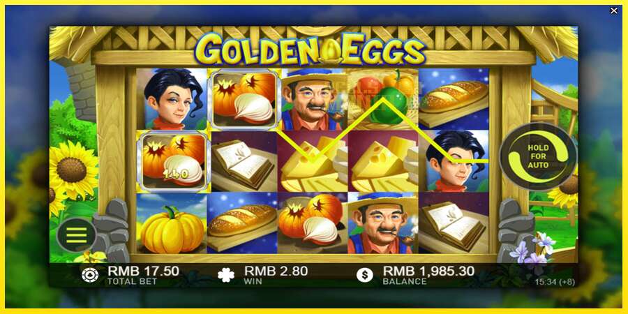 Riktiga pengar med en spelautomat Golden Eggs, bild 3