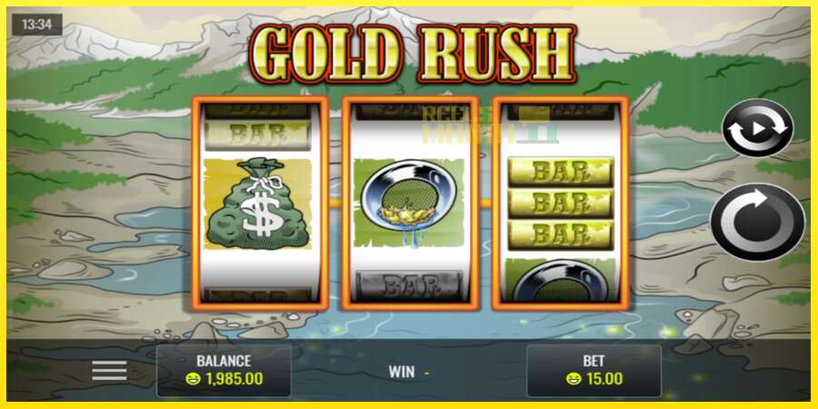 Riktiga pengar med en spelautomat Gold Rush, bild 1