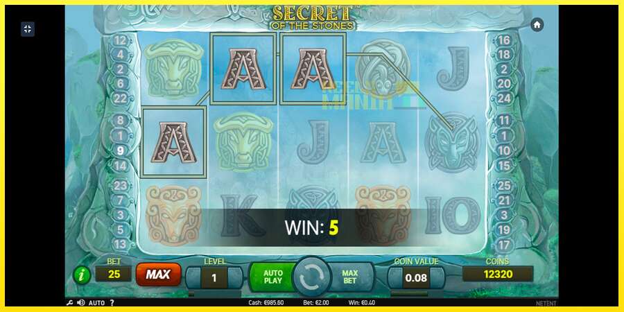 Riktiga pengar med en spelautomat Secret of the Stones, bild 4