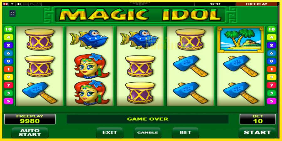 Riktiga pengar med en spelautomat Magic Idol, bild 1