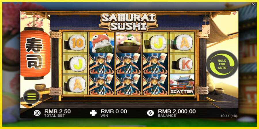 Riktiga pengar med en spelautomat Samurai Sushi, bild 2