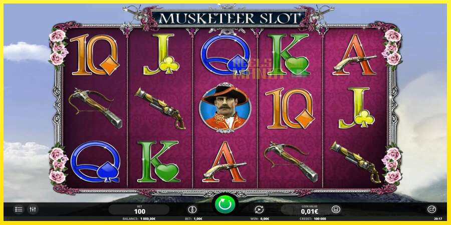 Riktiga pengar med en spelautomat Musketeer Slot, bild 2