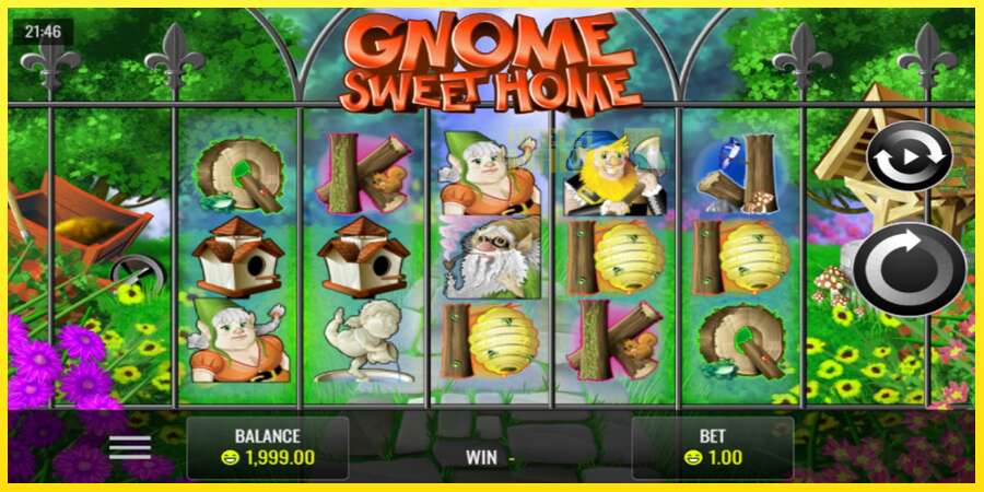 Riktiga pengar med en spelautomat Gnome Sweet Home, bild 1