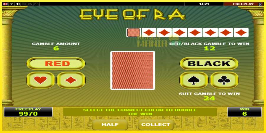 Riktiga pengar med en spelautomat Eye of Ra, bild 4