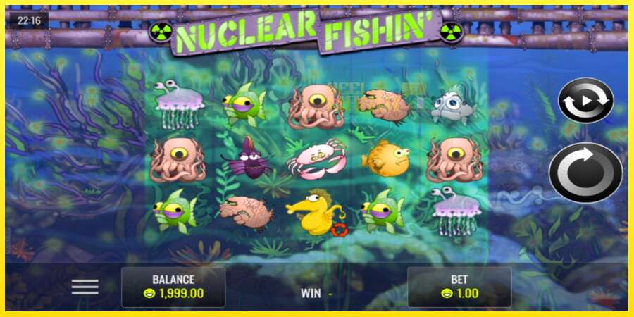 Riktiga pengar med en spelautomat Nuclear Fishin’, bild 1