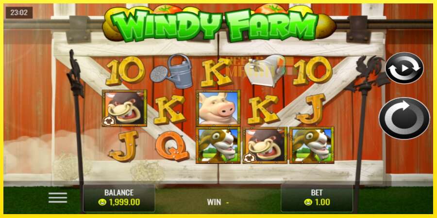 Riktiga pengar med en spelautomat Windy Farm, bild 1