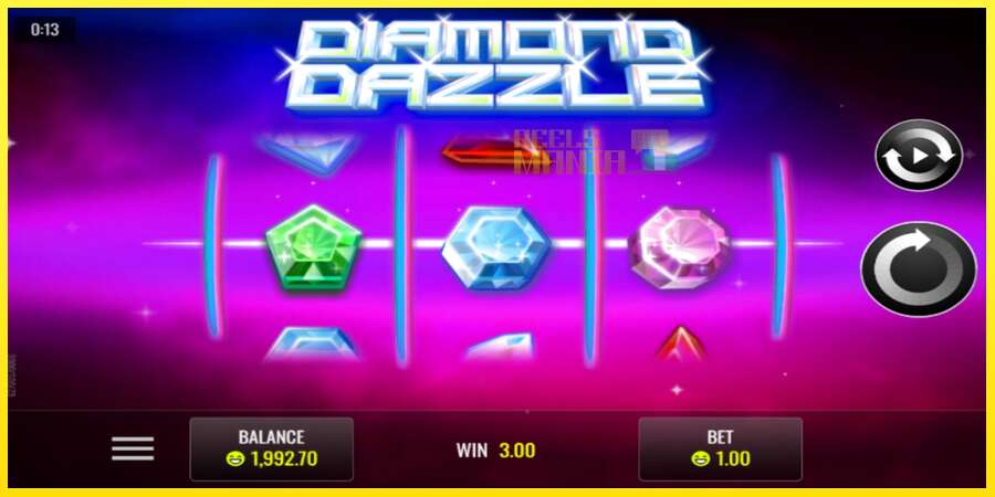 Riktiga pengar med en spelautomat Diamond Dazzle, bild 2