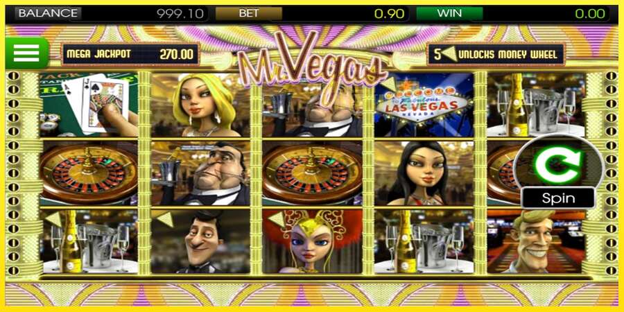 Riktiga pengar med en spelautomat Mr. Vegas, bild 1