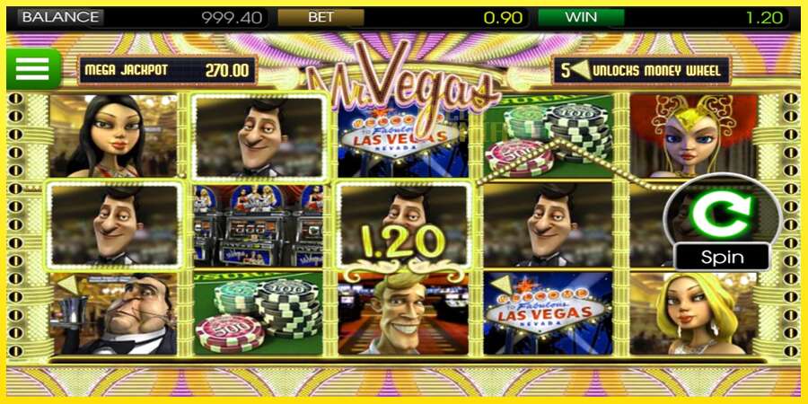 Riktiga pengar med en spelautomat Mr. Vegas, bild 2