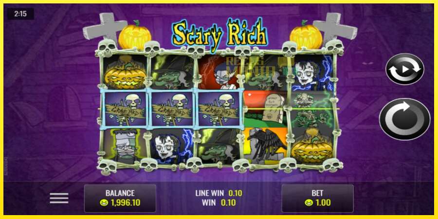 Riktiga pengar med en spelautomat Scary Rich, bild 2