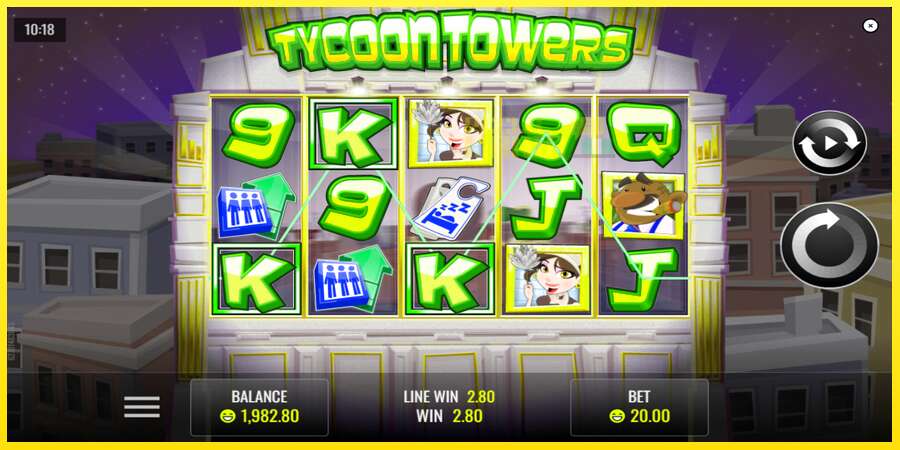 Riktiga pengar med en spelautomat Tycoon Towers, bild 3