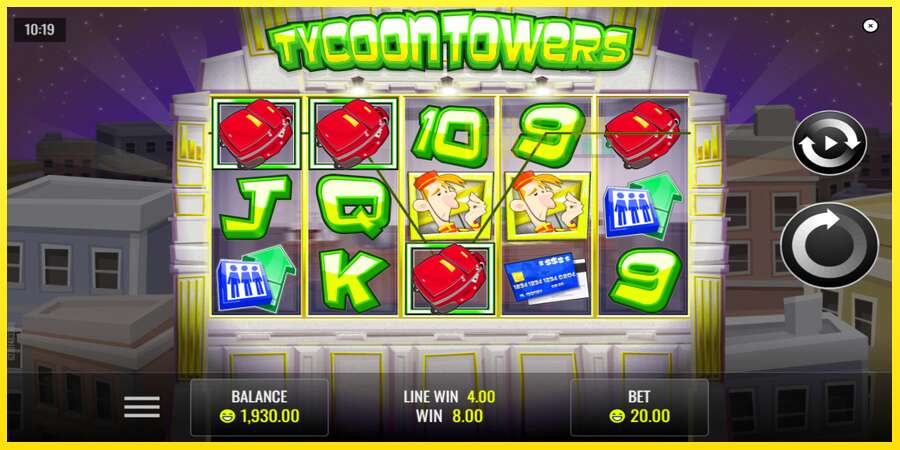 Riktiga pengar med en spelautomat Tycoon Towers, bild 4