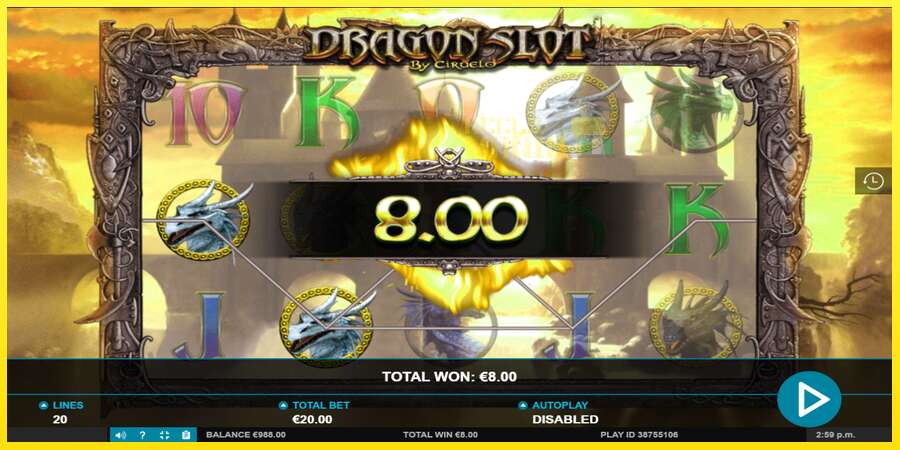 Riktiga pengar med en spelautomat Dragon Slot, bild 3