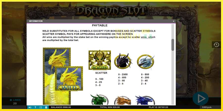 Riktiga pengar med en spelautomat Dragon Slot, bild 5