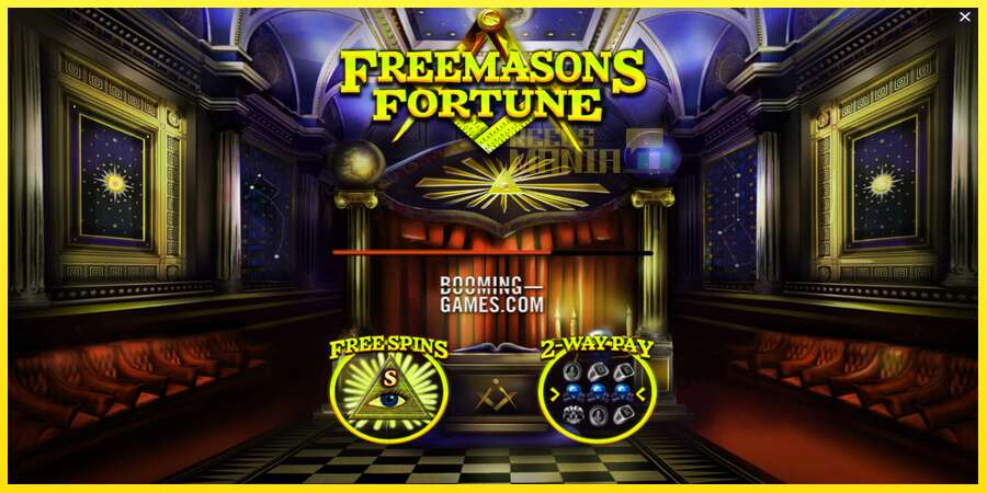 Riktiga pengar med en spelautomat Freemasons Fortune, bild 1