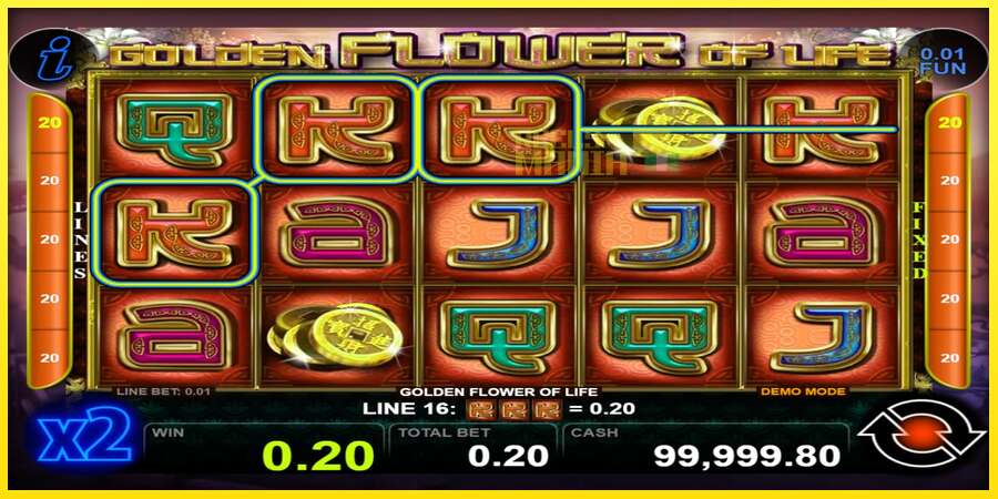 Riktiga pengar med en spelautomat Golden Flower of Life, bild 2