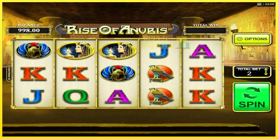 Riktiga pengar med en spelautomat Rise of Anubis, bild 2