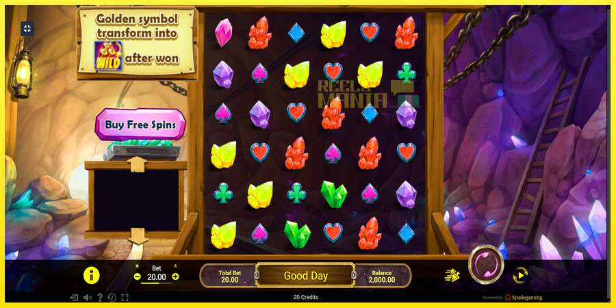 Riktiga pengar med en spelautomat Gemstone Rush, bild 1