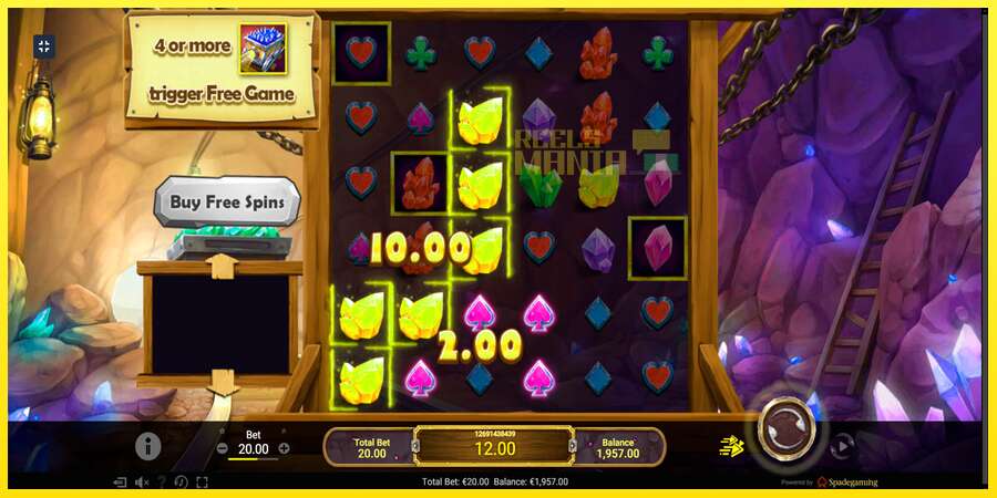 Riktiga pengar med en spelautomat Gemstone Rush, bild 2