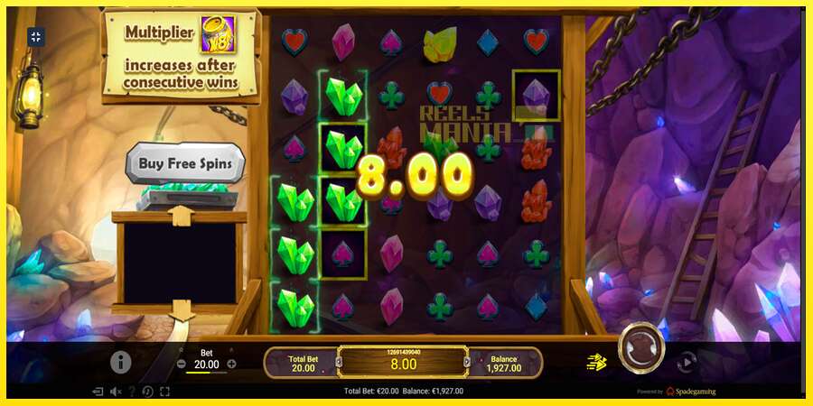 Riktiga pengar med en spelautomat Gemstone Rush, bild 3