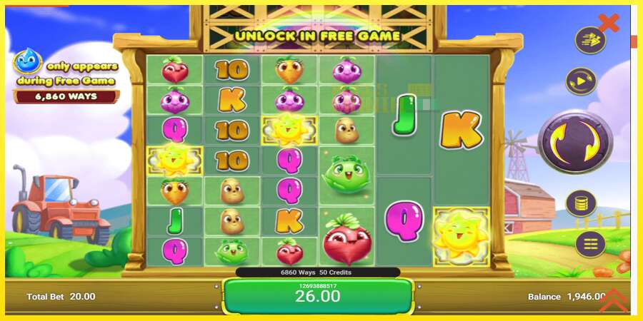 Riktiga pengar med en spelautomat Farmland Frenzy Maxways, bild 3