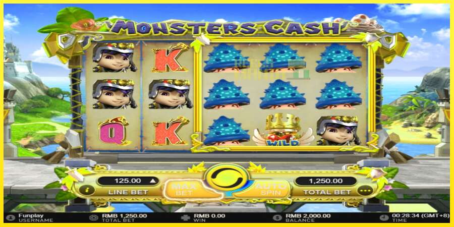 Riktiga pengar med en spelautomat Monsters Cash, bild 3