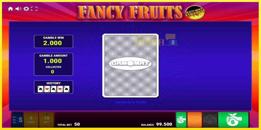 Riktiga pengar med en spelautomat Fancy Fruits Red Hot Firepot, bild 4