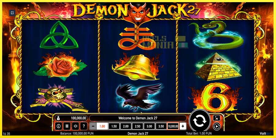 Riktiga pengar med en spelautomat Demon Jack 27, bild 1