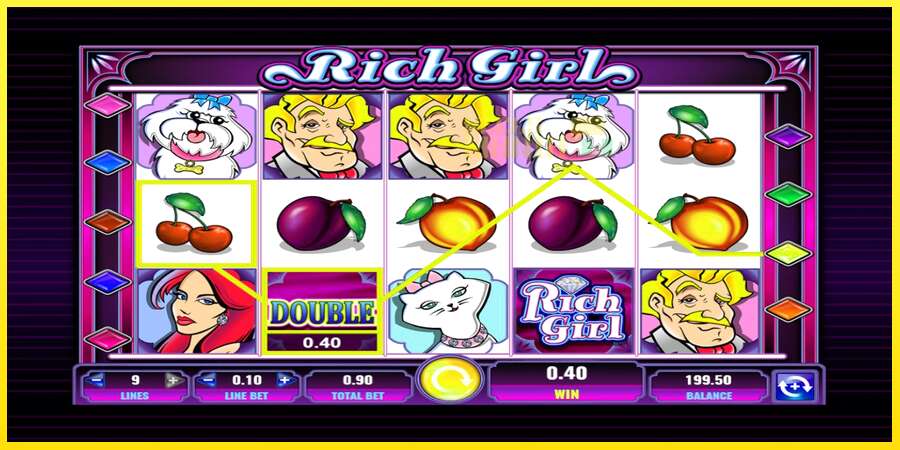 Riktiga pengar med en spelautomat She’s a Rich Girl, bild 3