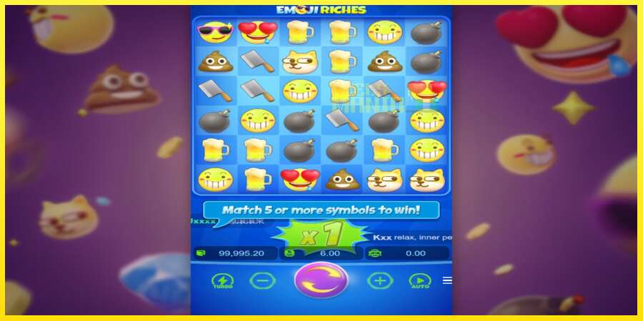 Riktiga pengar med en spelautomat Emoji Riches, bild 2