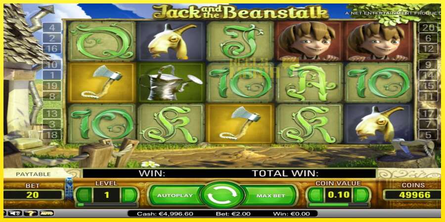 Riktiga pengar med en spelautomat Jack’s Beanstalk, bild 2