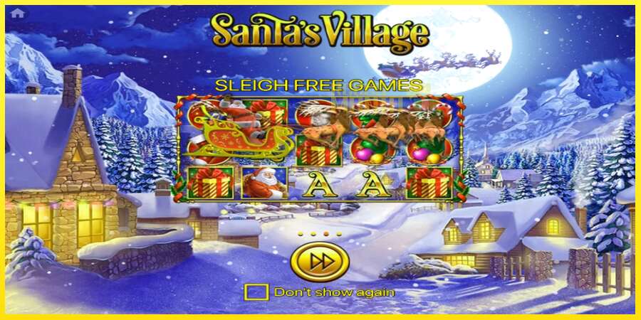 Riktiga pengar med en spelautomat Santa´s Village, bild 1