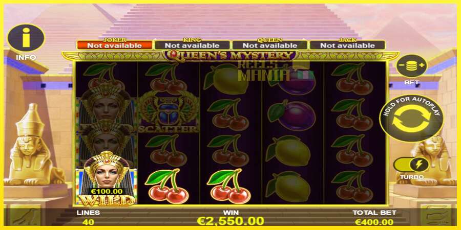 Riktiga pengar med en spelautomat Queens Mystery, bild 6