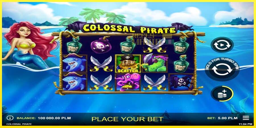 Riktiga pengar med en spelautomat Colossal Pirate, bild 1