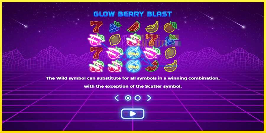 Riktiga pengar med en spelautomat Glow Berry Blast, bild 1