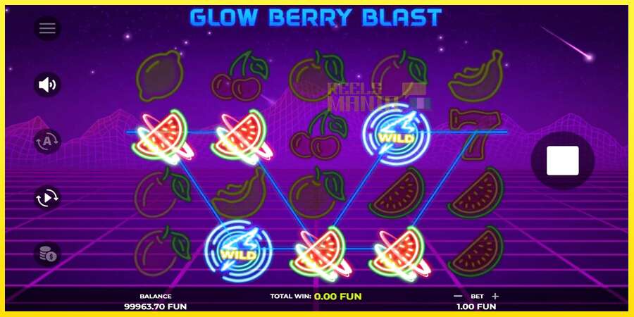 Riktiga pengar med en spelautomat Glow Berry Blast, bild 3