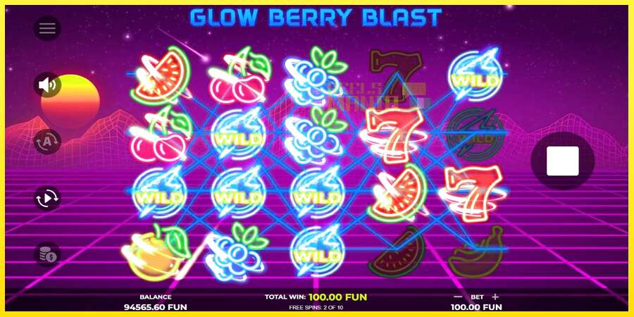 Riktiga pengar med en spelautomat Glow Berry Blast, bild 4