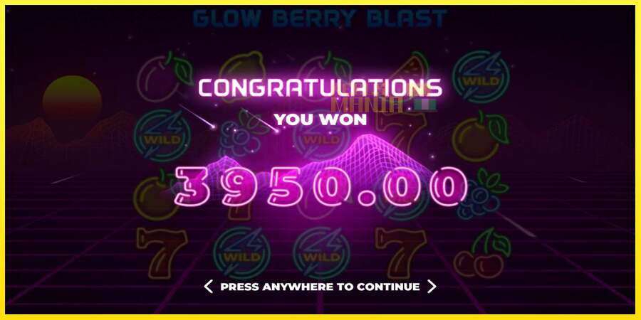 Riktiga pengar med en spelautomat Glow Berry Blast, bild 5