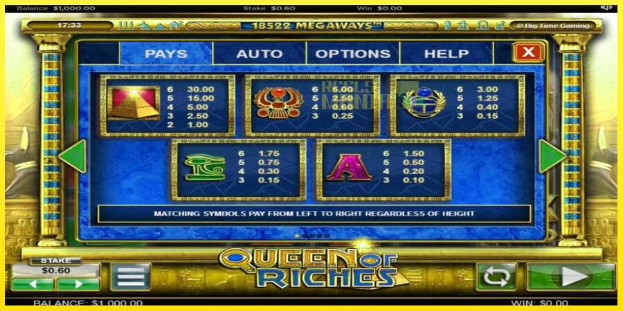 Riktiga pengar med en spelautomat Queen of Riches, bild 5