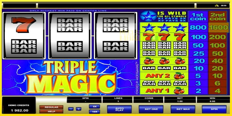 Riktiga pengar med en spelautomat Triple Magic, bild 6