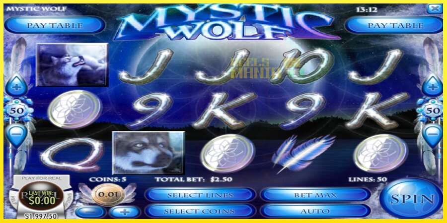 Riktiga pengar med en spelautomat Mystic Wolf, bild 1