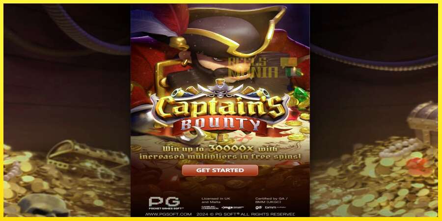 Riktiga pengar med en spelautomat Captains Bounty, bild 1